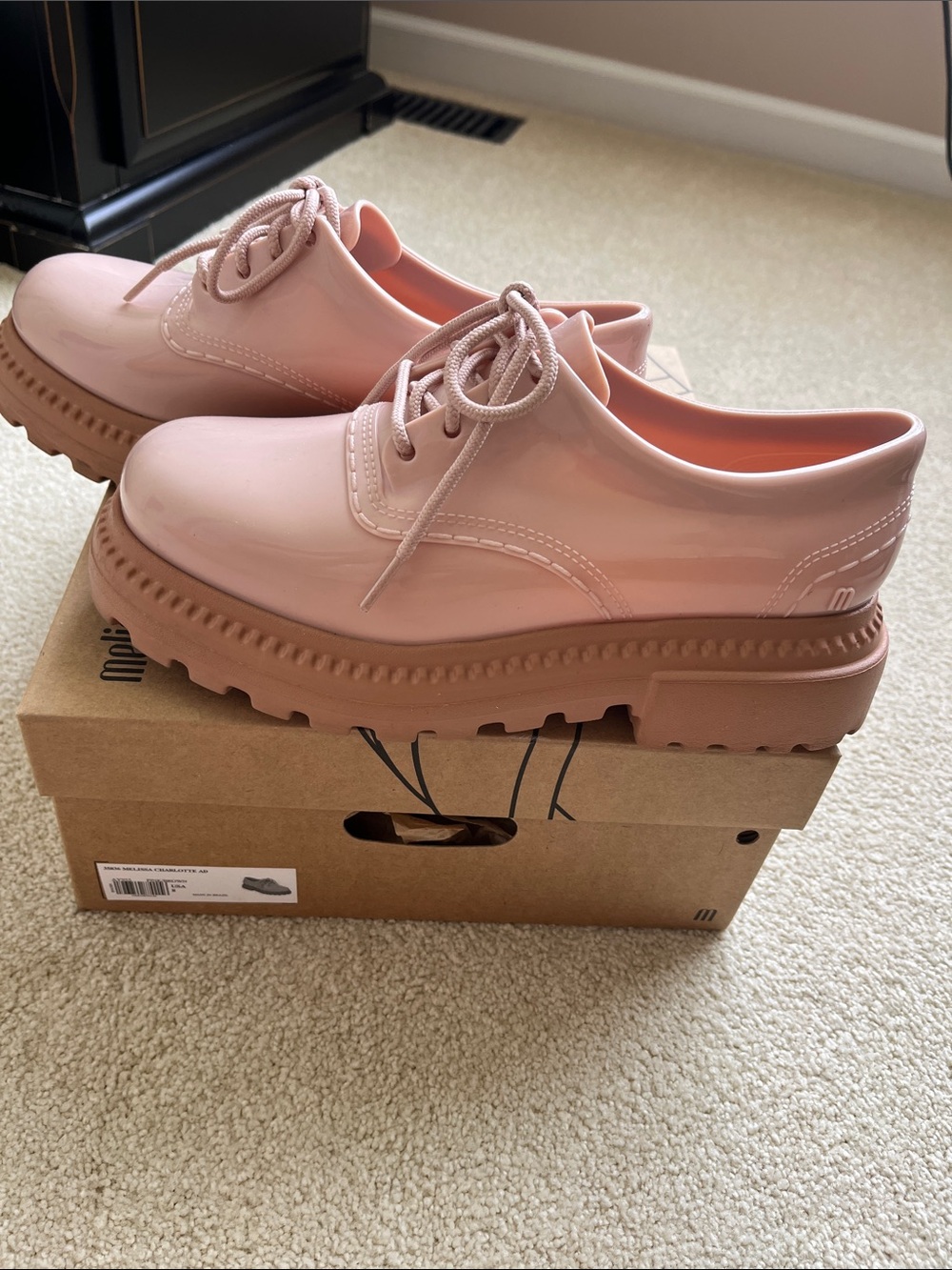 Melissa Charlotte AD Resin Shoes, EUC